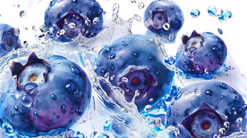 高清蓝莓免抠图素材图片