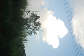 夏日雨云