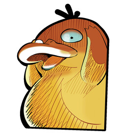 卡通鸭子图案设计