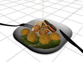 C4D模型 美食