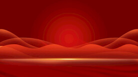 节日海报展板晚会背景