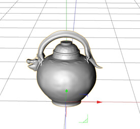 C4D模型 茶壶 