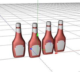 C4D模型 番茄酱 