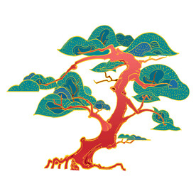 树叶树枝树干元素素材