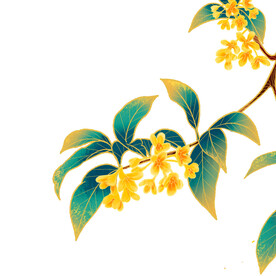 树叶树枝树干元素素材