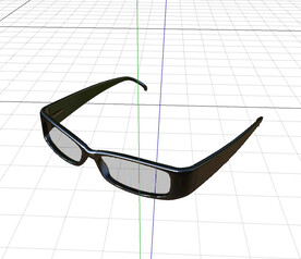 C4D模型 眼镜
