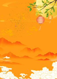 节日海报展板晚会背景