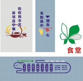 食堂文化墙