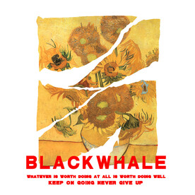 卡通大拼贴葵花图案