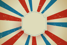 矢量复古射线