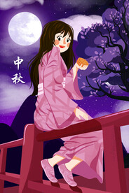 中秋节日海报展板