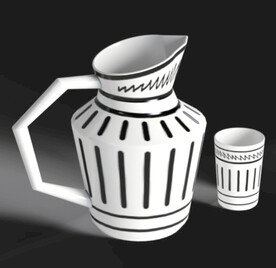 C4D模型 茶壶