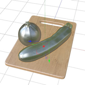 C4D模型 瓜果