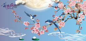 中秋节展板背景