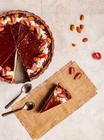 巧克力坚果蛋糕