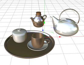 C4D模型 茶壶