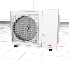 C4D模型 空调