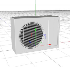 C4D模型 空调 