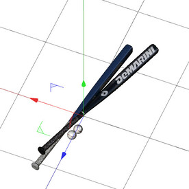 C4D模型 棒球