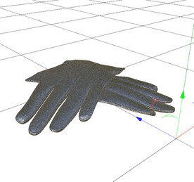 C4D模型 手套