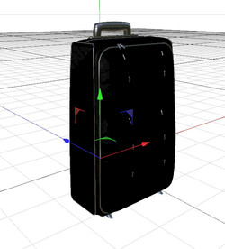 C4D模型 行李箱