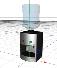 C4D模型 饮水机