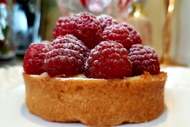 覆盆子水果蛋糕