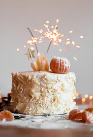 杏仁奶油生日蛋糕