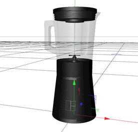 C4D模型 榨汁机