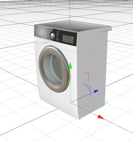 C4D模型 洗衣机