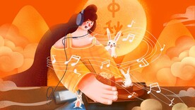 中秋节插画海报