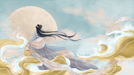 中秋节国潮风海报