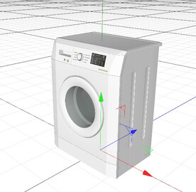 C4D模型 洗衣机