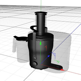 C4D模型 榨汁机