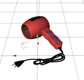 C4D模型 吹风机
