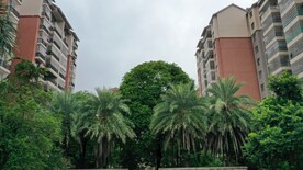 广东小镇小区航拍