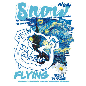 卡通油画熊图案