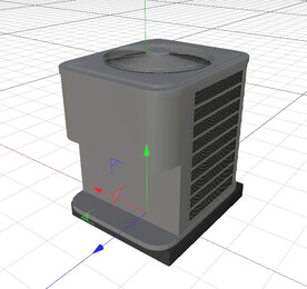 C4D模型 空气净化器