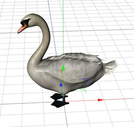 C4D模型 鸭子