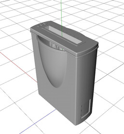 C4D模型 碎纸机