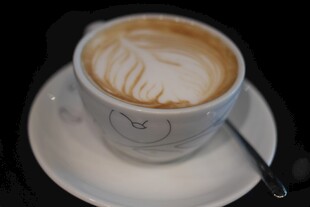 香浓拉花咖啡