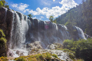 九寨沟瀑布