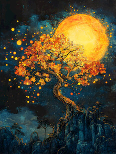 星空能量装饰画  