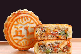 五仁月饼