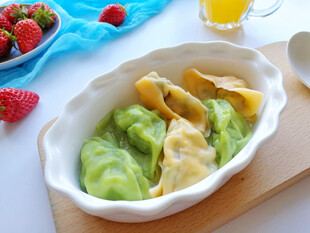 彩蔬馄饨