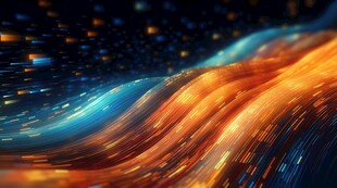 炫彩传奇彩色金沙波纹粒子飞散