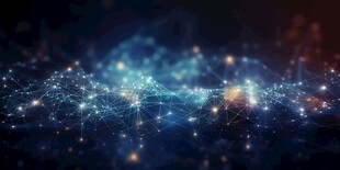 闪光光斑数据网光纤背景图