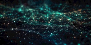 闪光光斑数据网光纤背景图