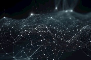 闪光光斑数据网光纤背景图