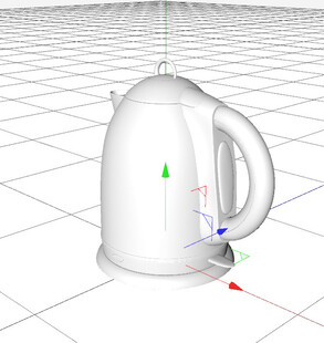 C4D模型 水壶